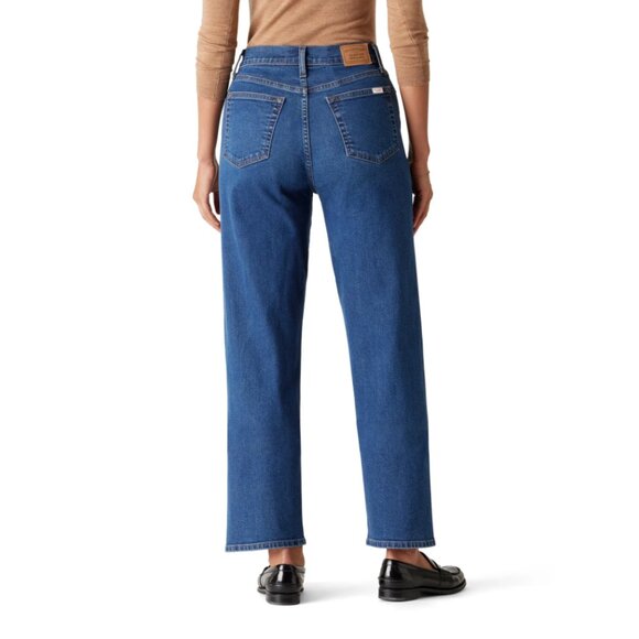 Levi Strauss Signature Vintage High Rise Straight Jeans NWT! - Darkwash, Sz 6 - Picture 7 of 16